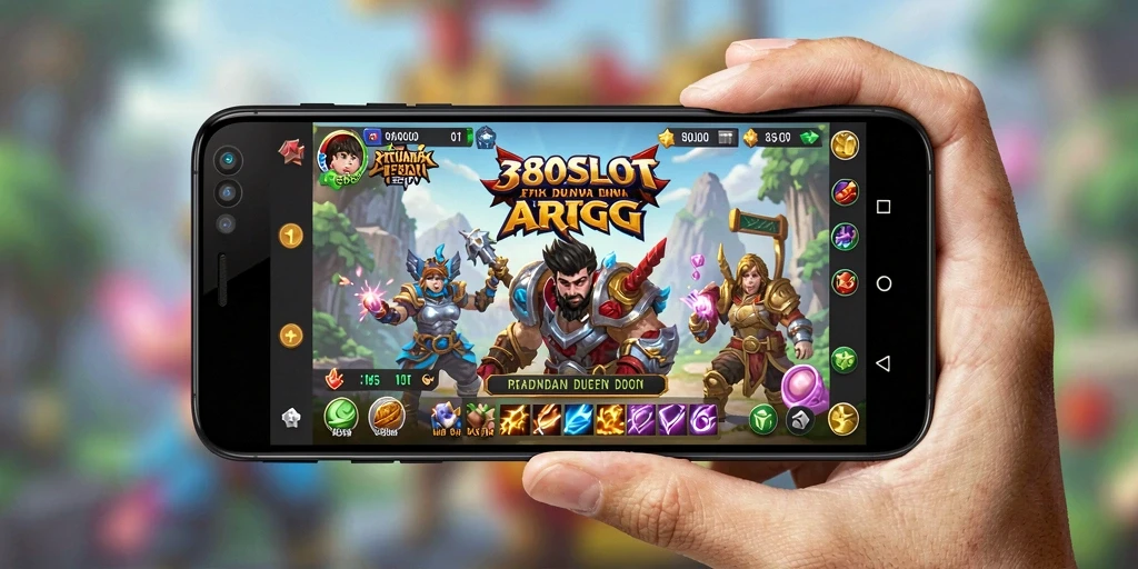 Screenshot gameplay 380SLOT yang menunjukkan aksi pertempuran mendebarkan.