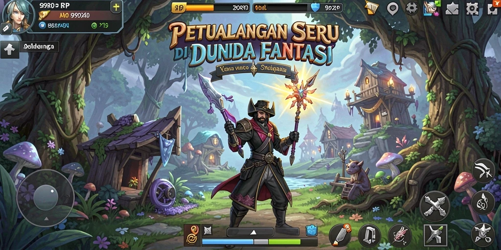 Tampilan gameplay 99RP yang menakjubkan dan penuh petualangan.
