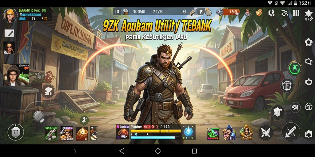 Tampilan antarmuka utama 9ZK yang mudah digunakan.