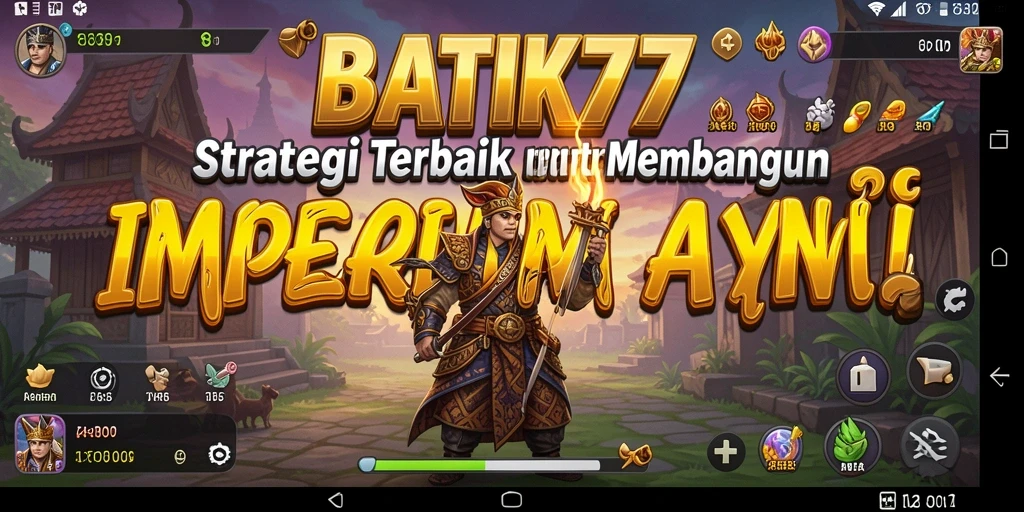 Screenshot gameplay BATIK77 yang menunjukkan aksi strategi yang mendebarkan.
