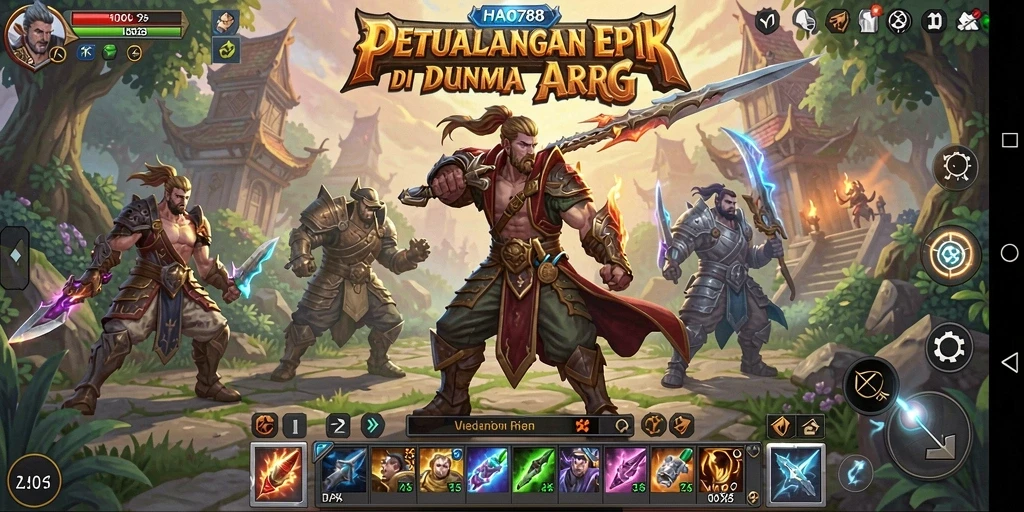 Gameplay seru di HAO788 dengan pertarungan epik dan eksplorasi mengasyikkan.