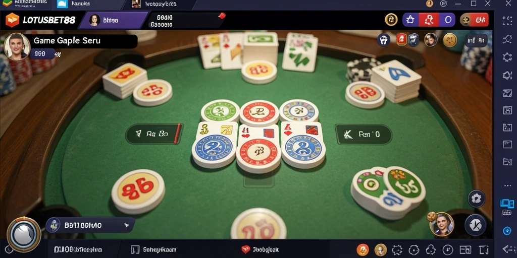 Tampilan gameplay seru dan interaktif dari LOTUSBET88.