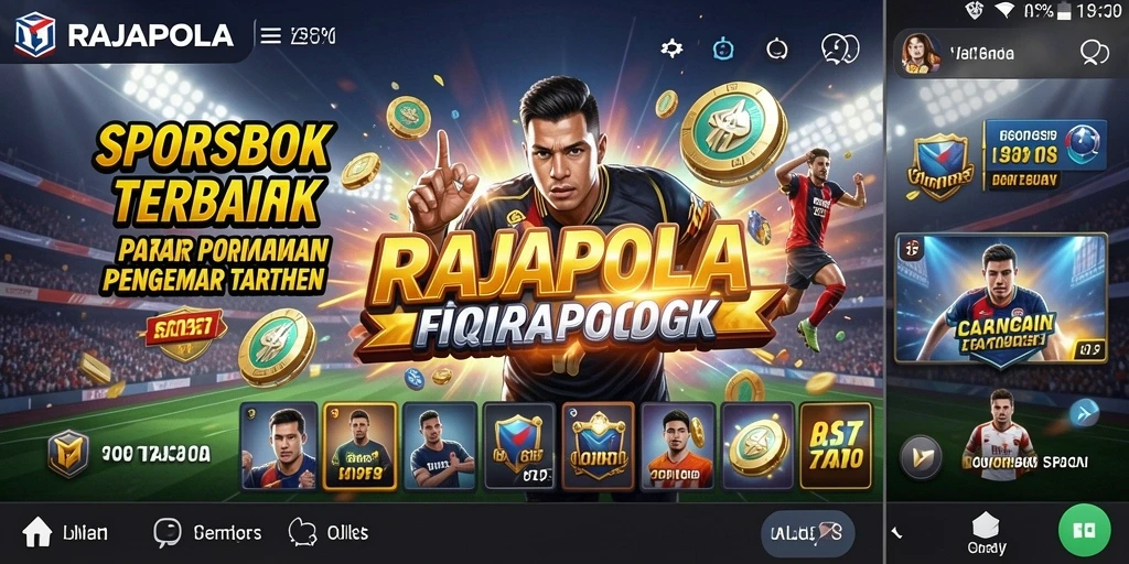 Tampilan screenshot RAJAPOLA yang menunjukkan pengalaman taruhan olahraga yang mendebarkan.
