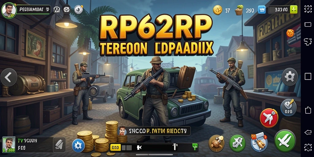 Tampilan gameplay RP62RP yang menarik dan penuh strategi.