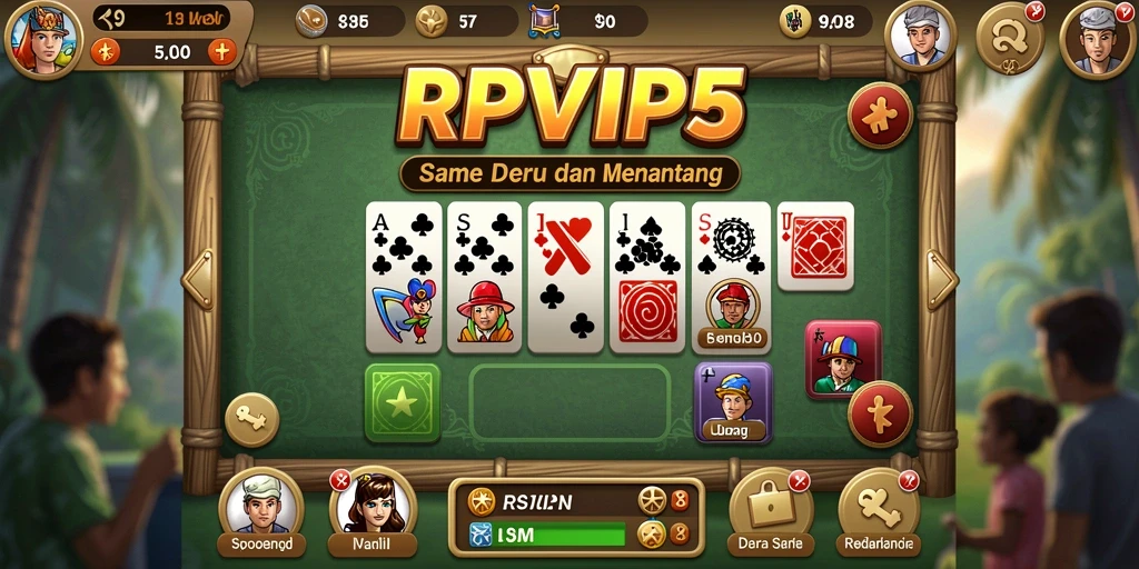 Tampilan gameplay RPVIP5 yang mengasyikkan dan penuh strategi.